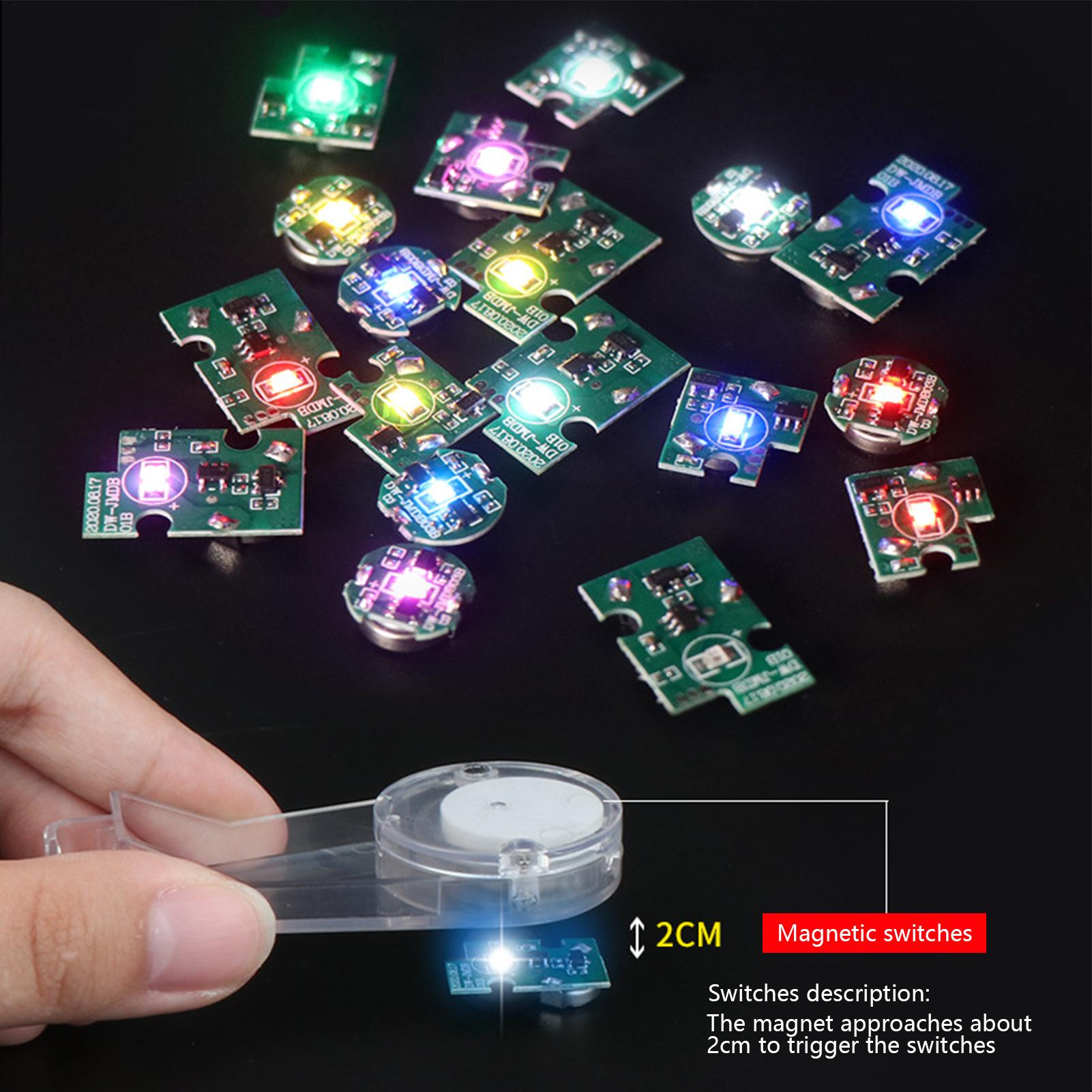 Diy Automation Projects - Magnetische bediening LED-licht Mini draadloze LED-lamp