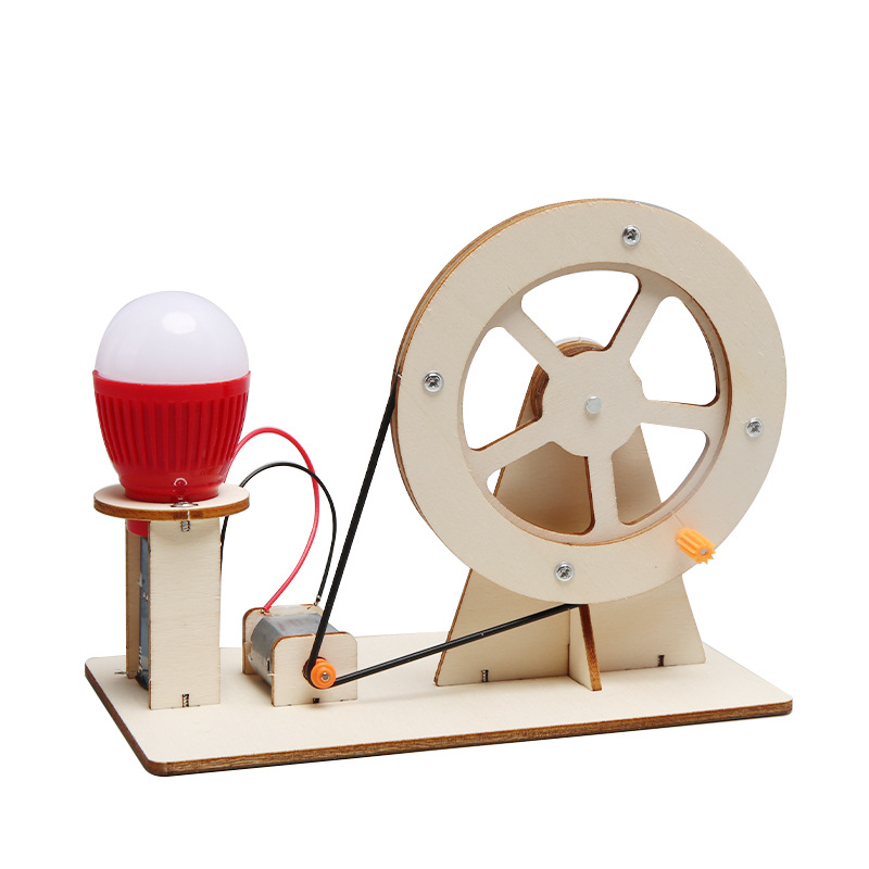 Diy Automation Projects - Mini DIY Hand Crank Generator Gloeilamp