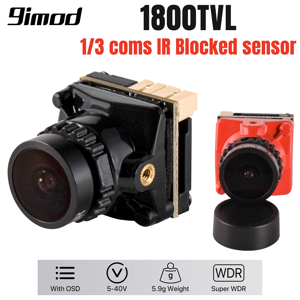 Diy Automation Projects - 9IMOD Mini FPV Camera 1800TVL 5MP