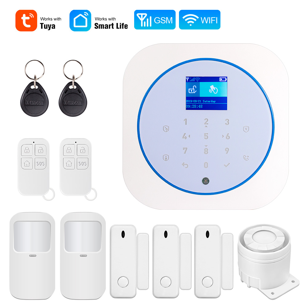 Smart Home Automation Diy - KERUI G12 Alarmsysteem voor huisbeveiliging GSM-verbinding