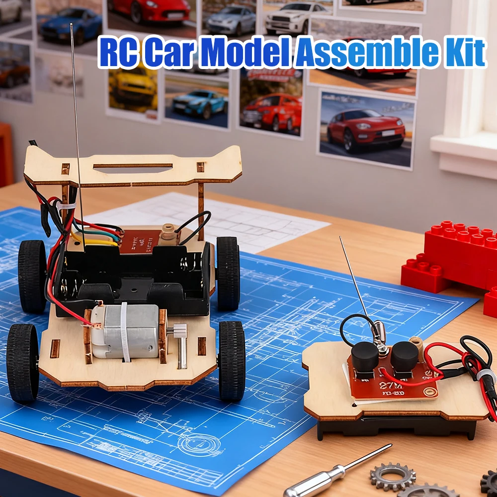 Diy Automation Projects - DIY RC Automodel Bouwset Mini Educatief