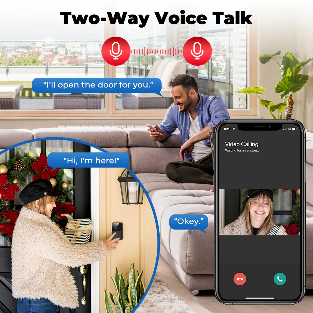 2026 WiFi Video Deurbel 1080P  - Smart Doorbell Wired recensie en prijs