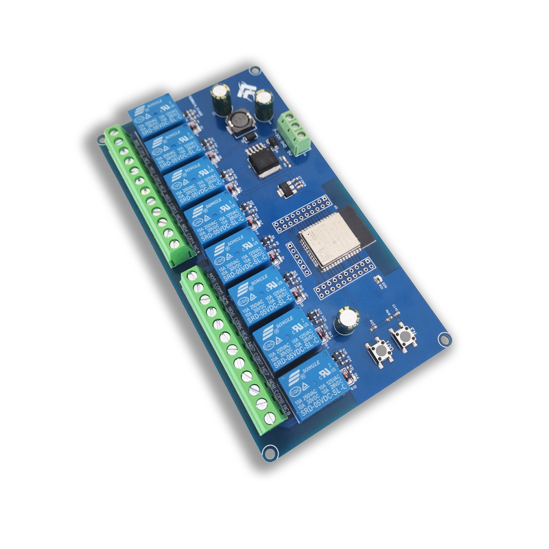 ESP8266 / ESP32 WIFI 8-kanaals - Relay 8 Channel Board recensie en prijs