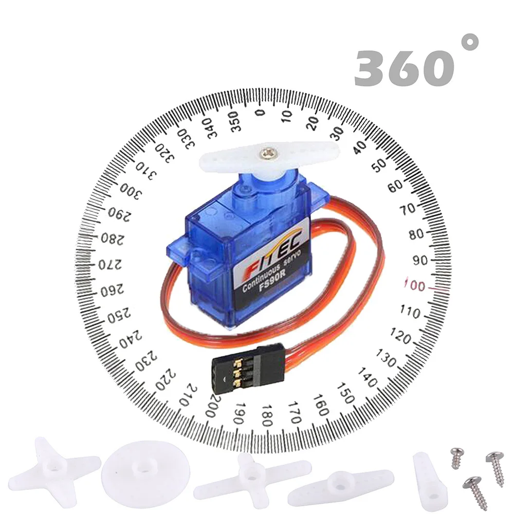Feetech Mini FS90R Micro Servo - Diy Automation Projects recensie en prijs