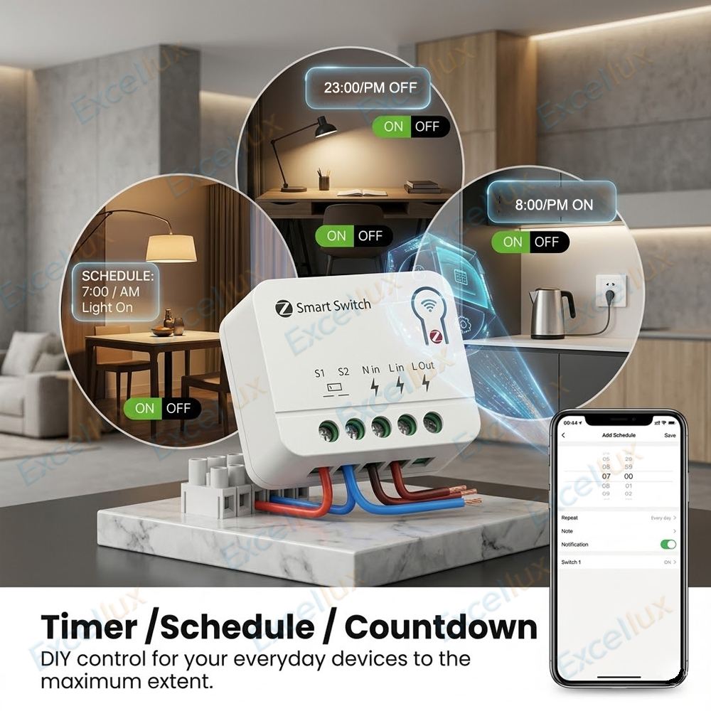Zigbee 3.0 Mini Smart Switch D - Smart Home Automation Diy recensie en prijs