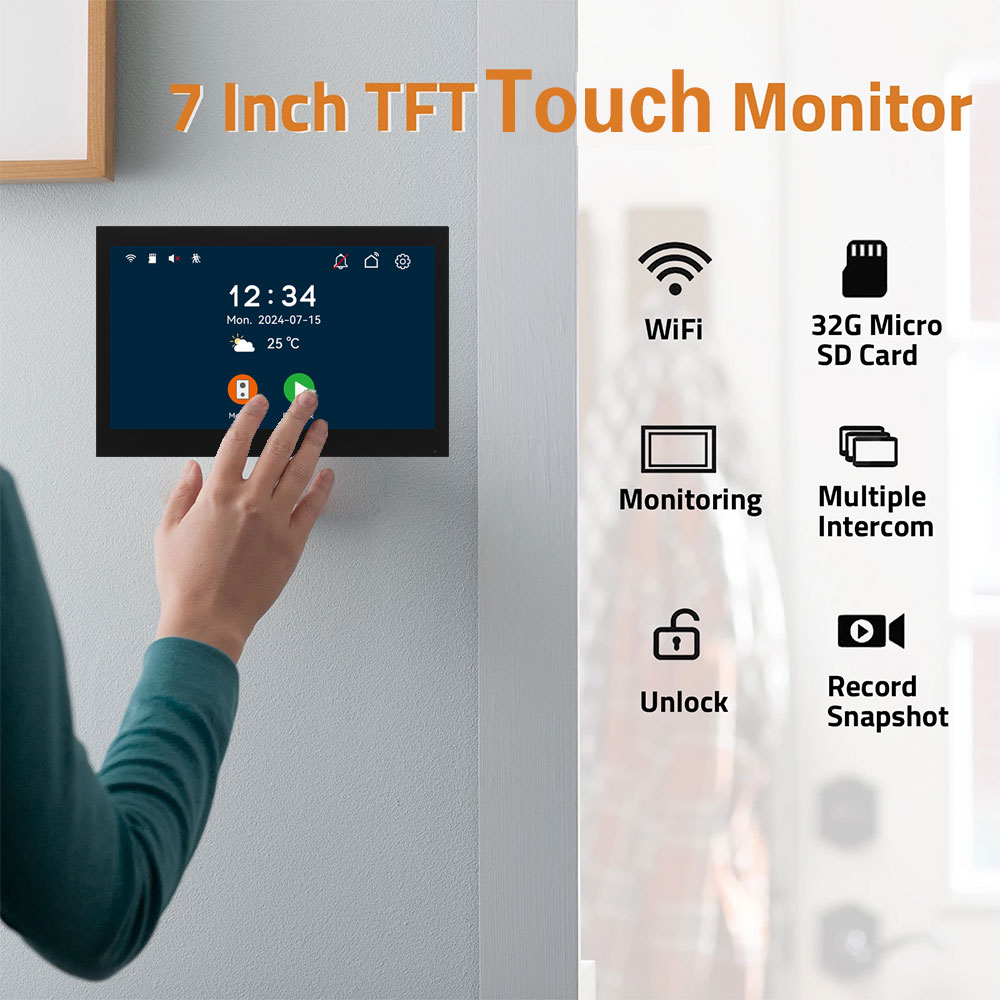 Nieuw 2-draads Tuya Wifi Video - Smart Doorbell Wired recensie en prijs