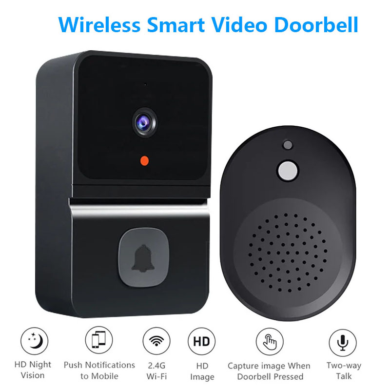 Draadloze slimme visuele deurb - Smart Doorbell Wired recensie en prijs