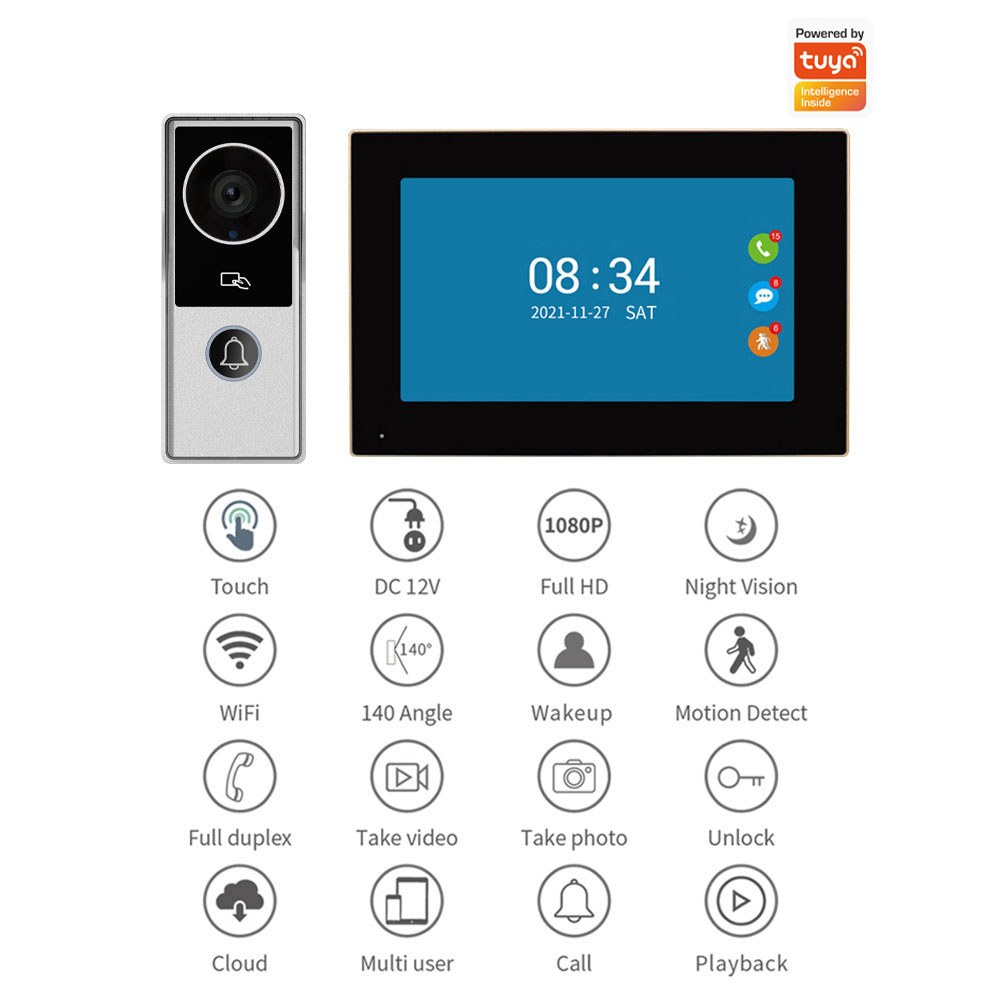 Wifi Video Deurbelsysteem 1080 - Smart Doorbell Wired recensie en prijs